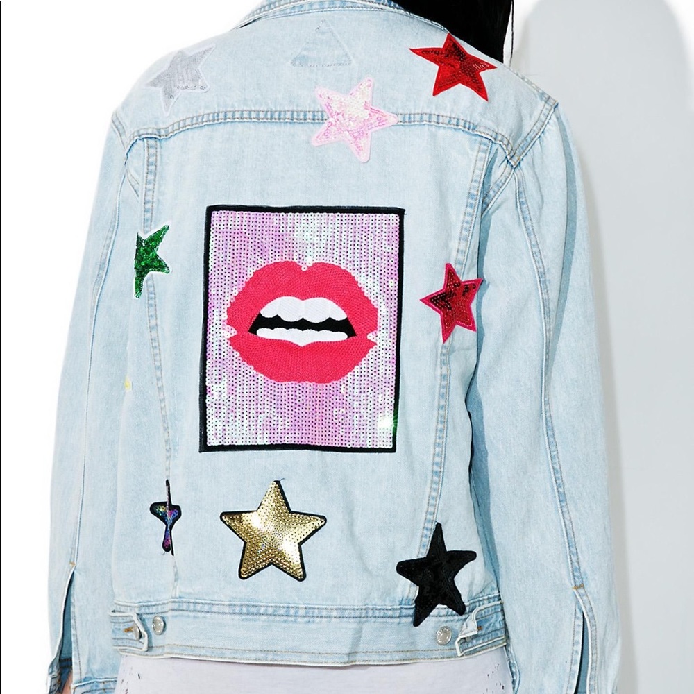 Molly Green oversized jean jacket